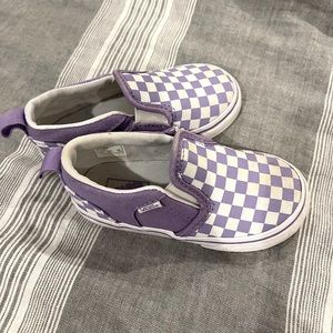 Velcro vans slip ons